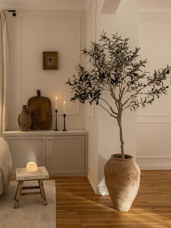 Künstlicher Olivenbaum natürlich, faux olive tree