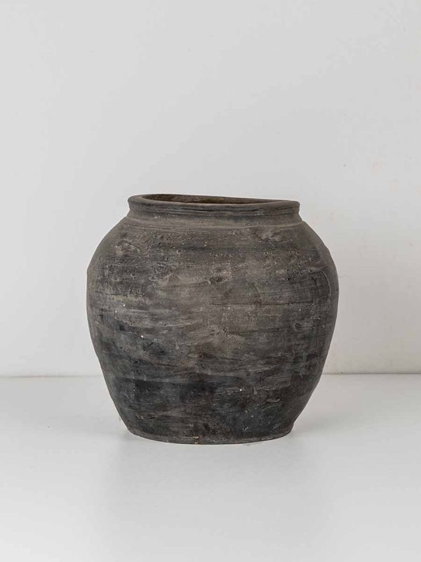 antique pot wabi-sabi  large