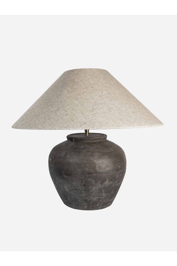 Antique Pot Table Lamp 